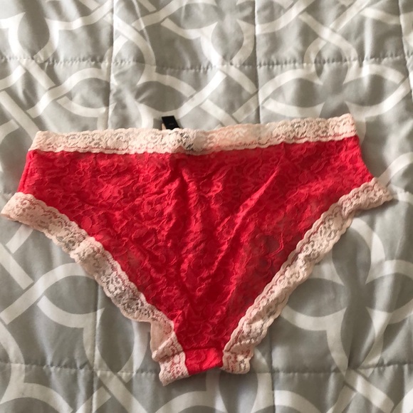 Victoria secret panty THE LACIE sexy lace netting M bundle 1 shipping charge - Picture 4 of 5